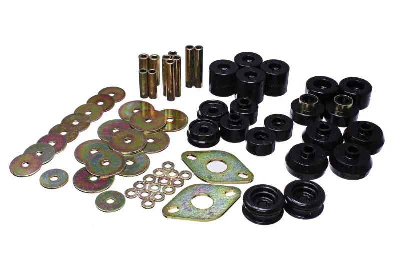 Energy Suspension 96-99 Toyota 4Runner 2WD/4WD Black Body Mount Bushing Set - Image 5