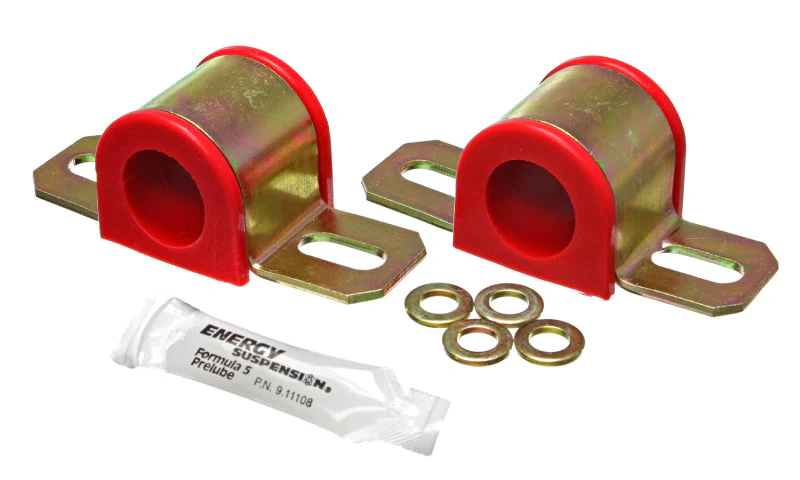Energy Suspension All Non-Spec Vehicle 2WD Red 33mm Front Sway Bar Bushings - Image 2