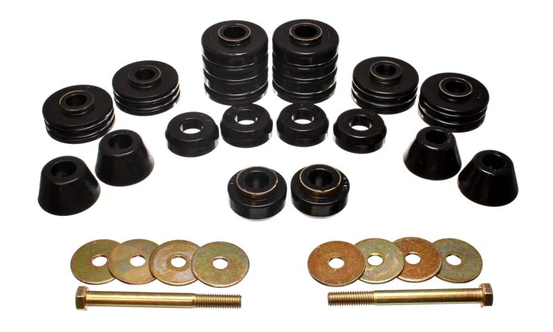 Energy Suspension Black Body Cab Mount Set for 73-80 GM C/K-10/20/30 C/K1500/2500/3500 - Image 2