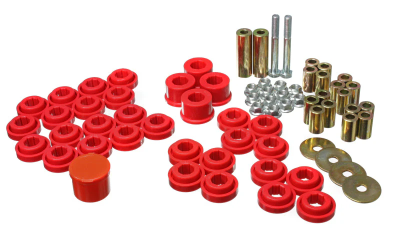 Energy Suspension Chrysler/Dodge Red Rear End Control Arm Bushing Set - Image 2