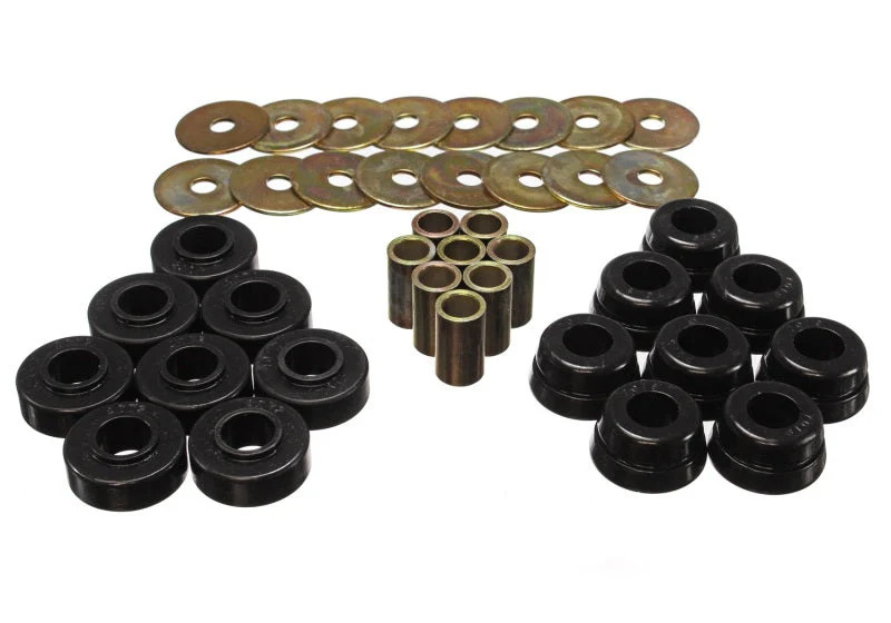 Energy Suspension GM Body Mount Set W/Hardware - Black - Image 2