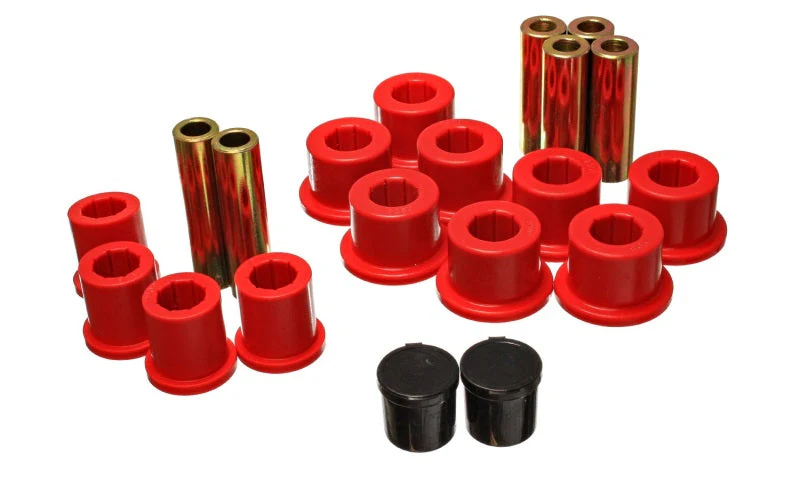 Energy Suspension Rear Spring Bushing Set - Red - Image 3