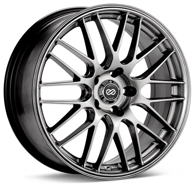 Enkei EKM3 17x7 5x114.3 45mm Offset 72.6 Bore Diameter Hyper Silver Wheel - Image 2
