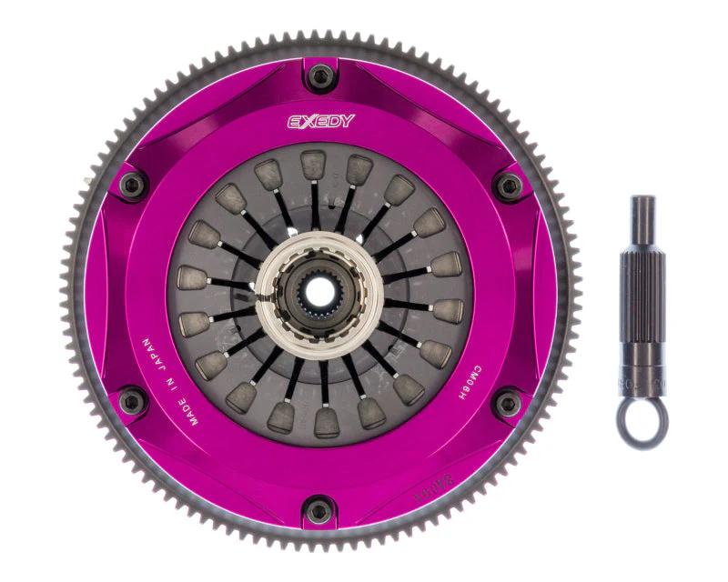 Exedy 1996-1996 Mitsubishi Lancer Evolution IV L4 Hyper Triple Cerametallic Clutch Rigid Pull Type - Image 2