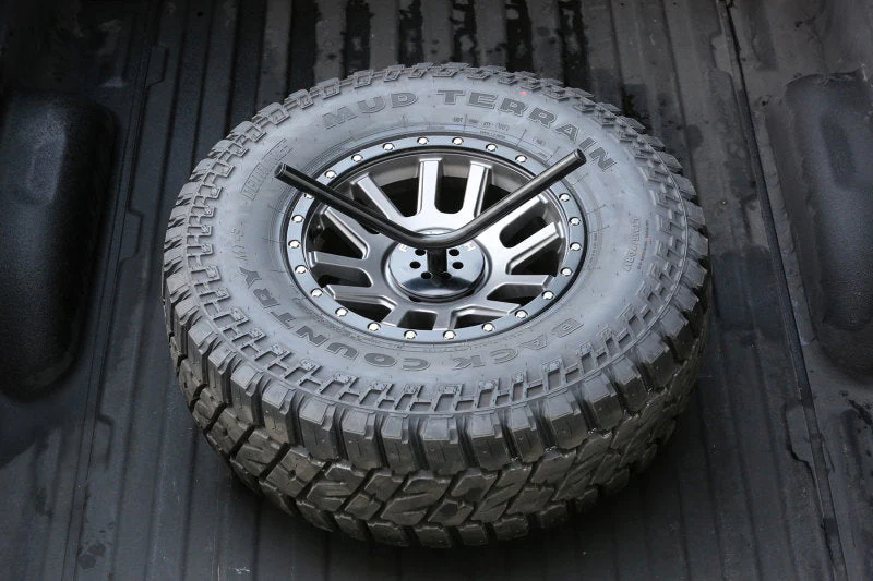 Fabtech Universal Spare Tire Flat Mount - Black - Image 3