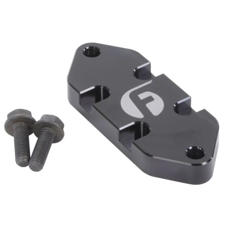 Fleece Performance 01-17 GM Duramax Billet Coolant Block Off Plate - Image 3