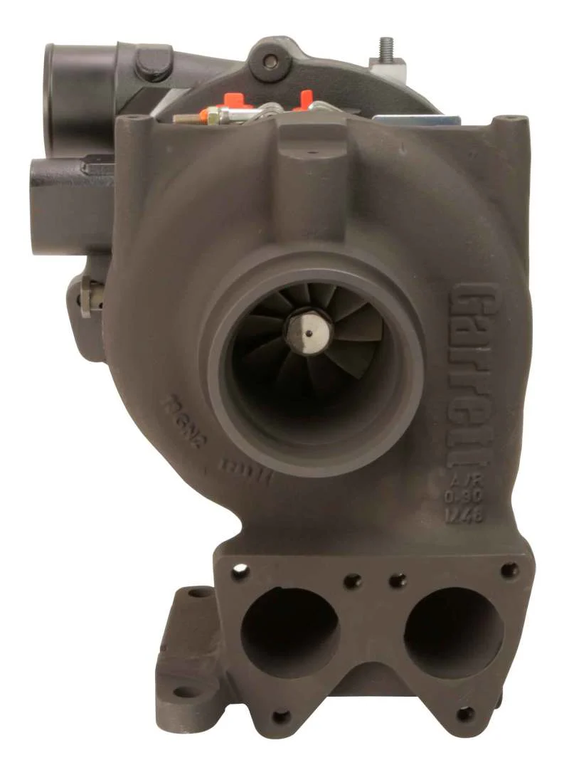 Fleece Performance 04.5-10 Chevy Duramax (LLY/LBZ/LMM) 63mm STREET VNT Cheetah Turbo w/ HX40 Outlet - Image 5