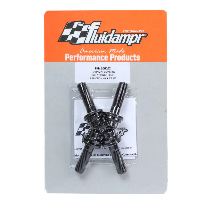Fluidampr 03+ Dodge Cummins 5.9L/6.7L Common Rail High Strength Bolt Kit - Image 2