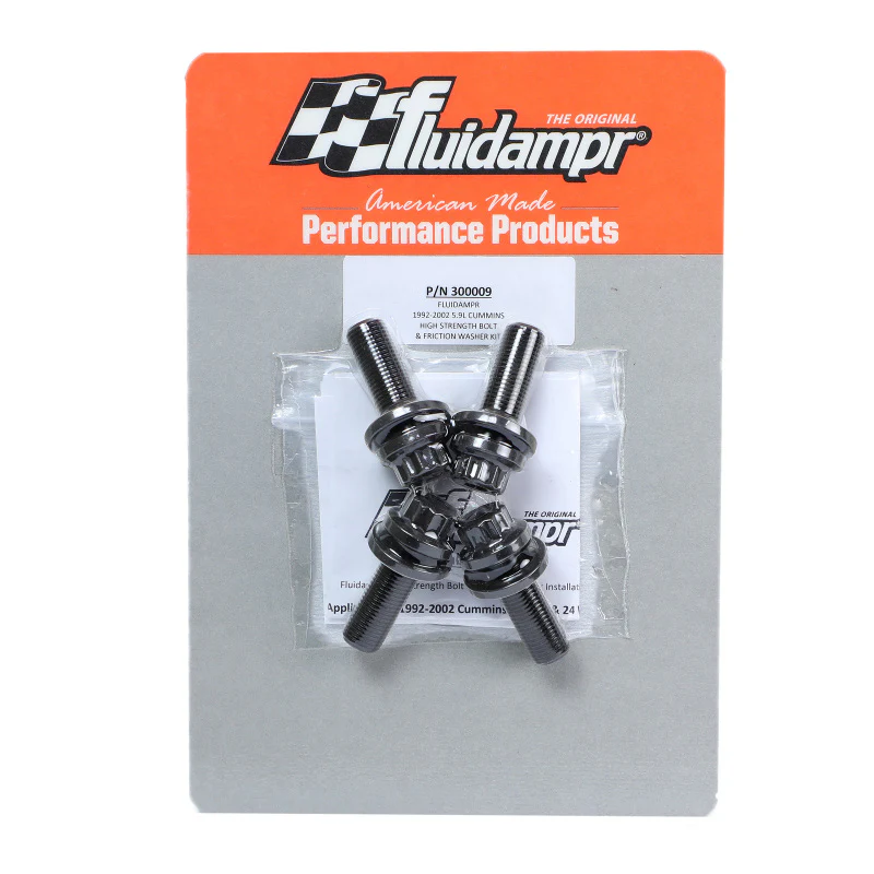 Fluidampr 89-02 Dodge Cummins 5.9L 12V/24V High Strength Bolt Kit - Image 4