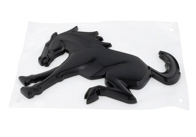 Ford Racing Bronco Rear Emblem - Matte Black - Image 5