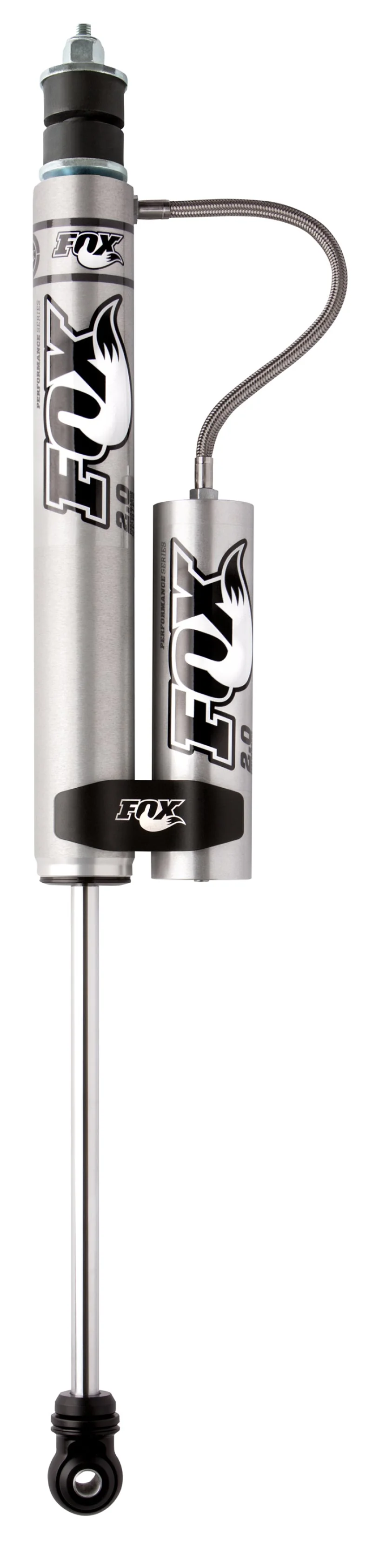 Fox 05+ Ford SD 2.0 Performance Series 9.6in. Smooth Body Remote Res. Front Shock / 2-3.5in. Lift - Image 2
