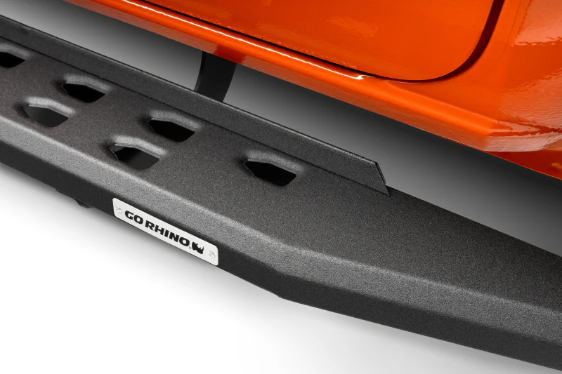 Go Rhino RB20 Slim Running Boards - Universal 87in. - Tex. Blk - Image 3