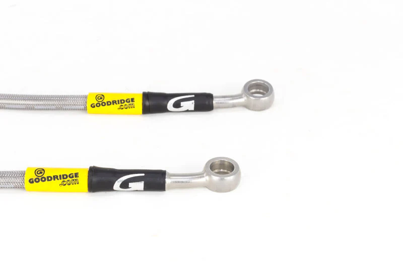 Goodridge 17-20 Honda Civic Si (Si Model Only) Stainless Steel Brake Line Kit - Image 6