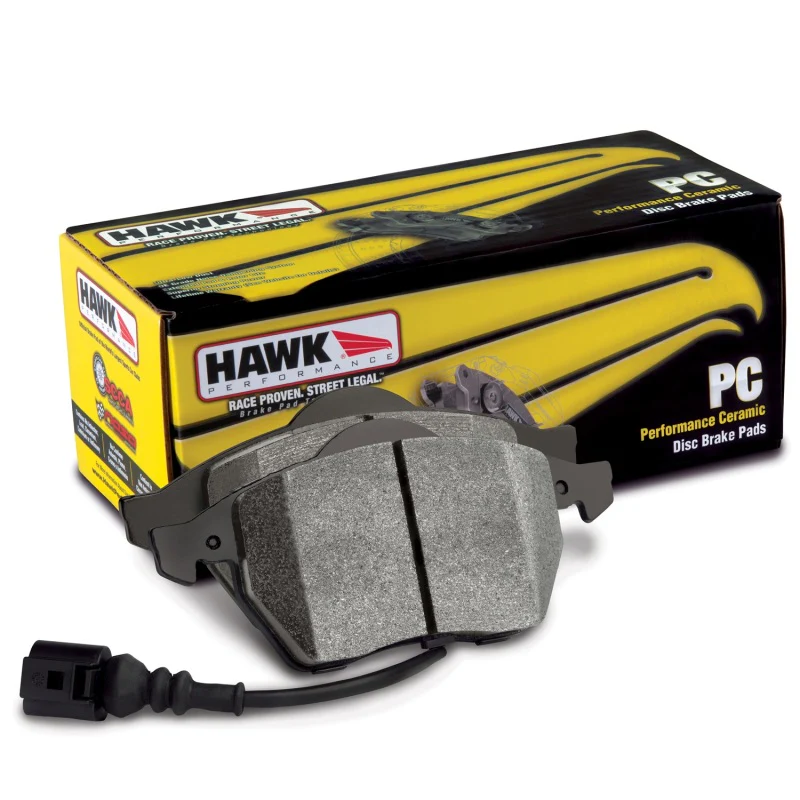 Hawk 06-10 Chevy Corvette (OEM Pad Design) Rear Performance Ceramic Sreet Brake Pads - Image 3