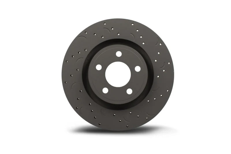 Hawk Talon 2007 Ford Expedition Drilled and Slotted Front Brake Rotor Set - Image 5