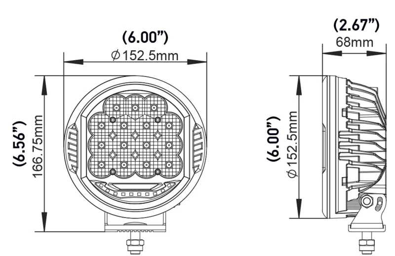 Hella 500 LED Driving Lamp - Single - Image 10