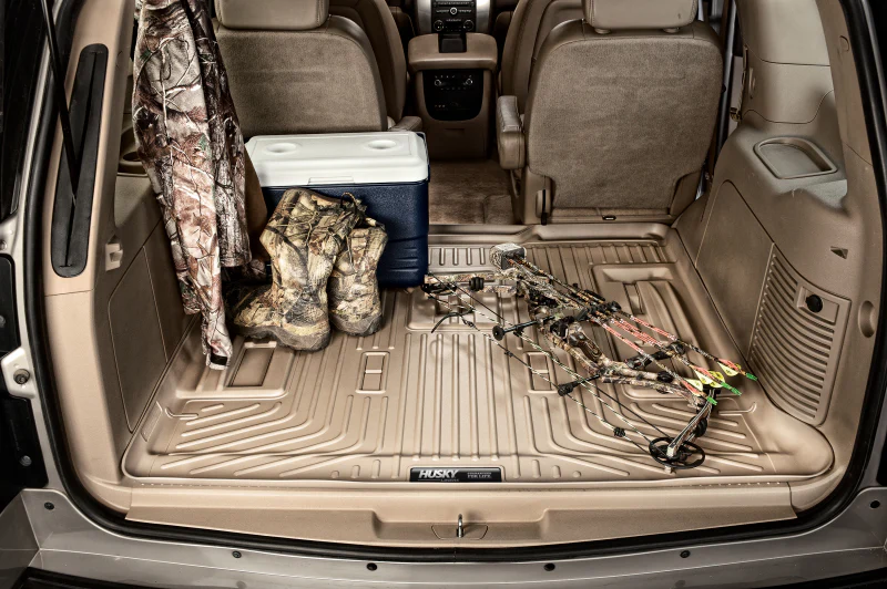Husky Liners 11-22 Dodge Durango WeatherBeater (Over Folded 3rd Row) Black Rear Cargo Liner - Image 2