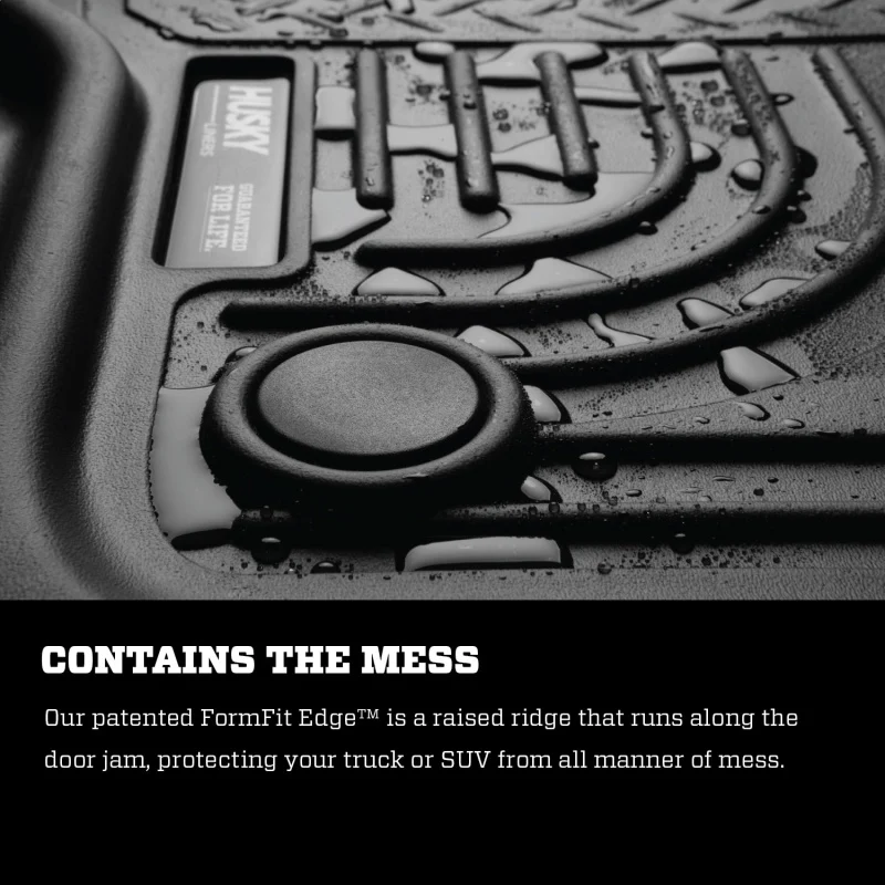 Husky Liners 14 Jeep Wrangler 2/4 Door Weatherbeater Black Front Floor Liners - Image 5