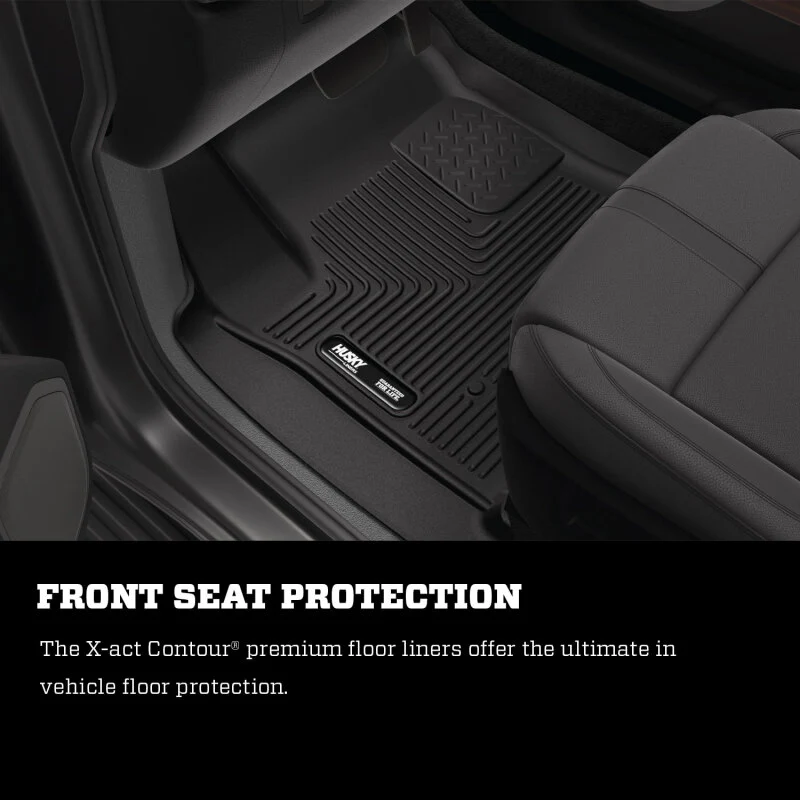 Husky Liners 2021 Jeep Grand Cherokee L X-act Counter Rear Floor Liner (Black) - Image 15