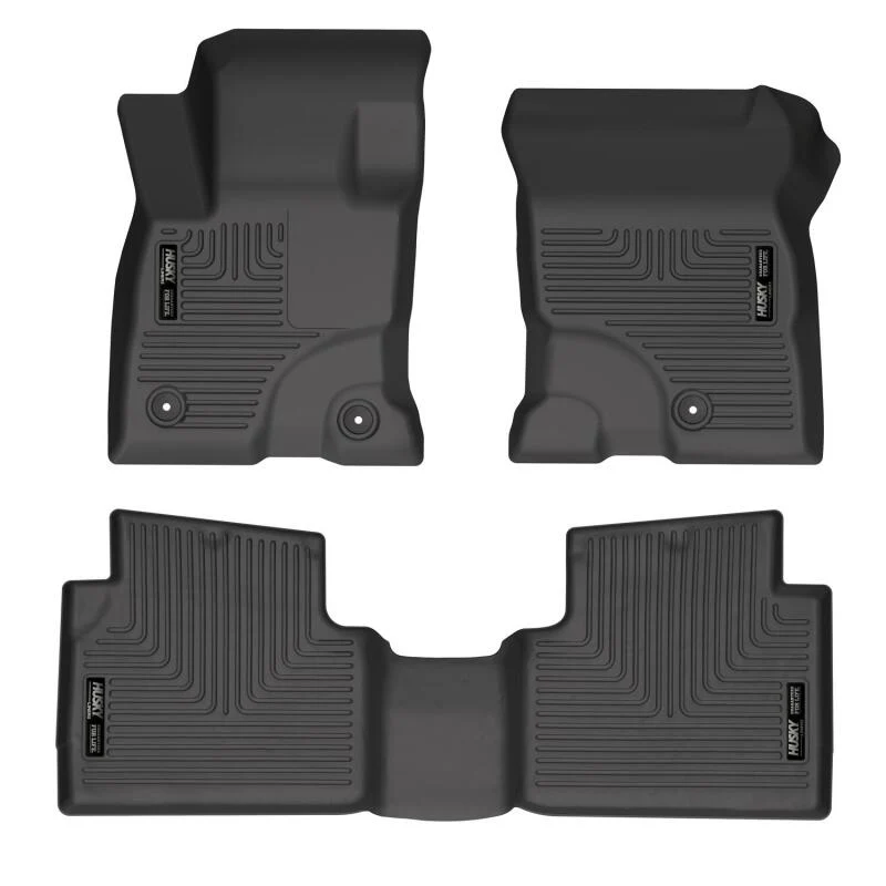 Husky Liners 2022 Ford Escape Hybrid Black Front & 2nd Seat Floor Liners - Image 2