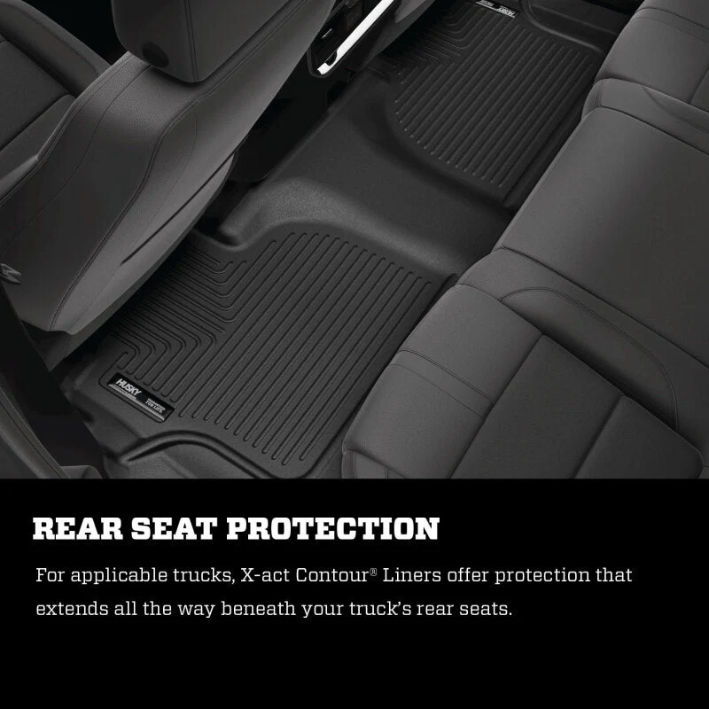 Husky Liners 21-22 Hyundai Santa Fe X-Act Contour Front Floor Liners - Black - Image 19