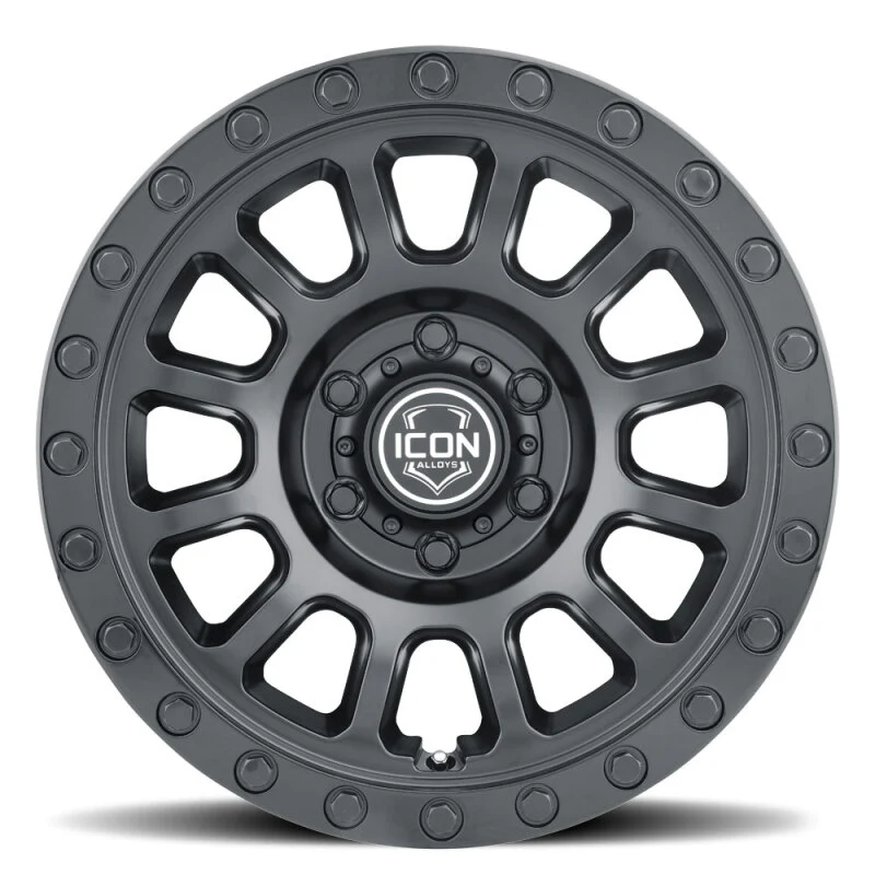 ICON Hulse 18x9 8x6.5 12mm Offset 5.5in BS Double Black - Image 5