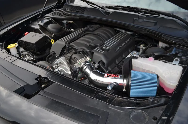Injen 11-20 Dodge Challenger SRT-8 6.4L V8 Polished Power-Flow Short Ram Intake - Image 3