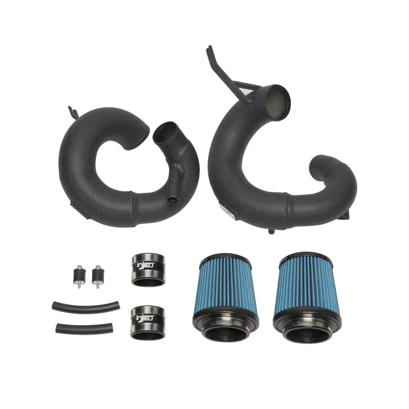Injen 19-21 Genesis G70 V6-3.3L Twin Turbo SP Short Ram Air Intake System - Wrinkle Black - Image 3