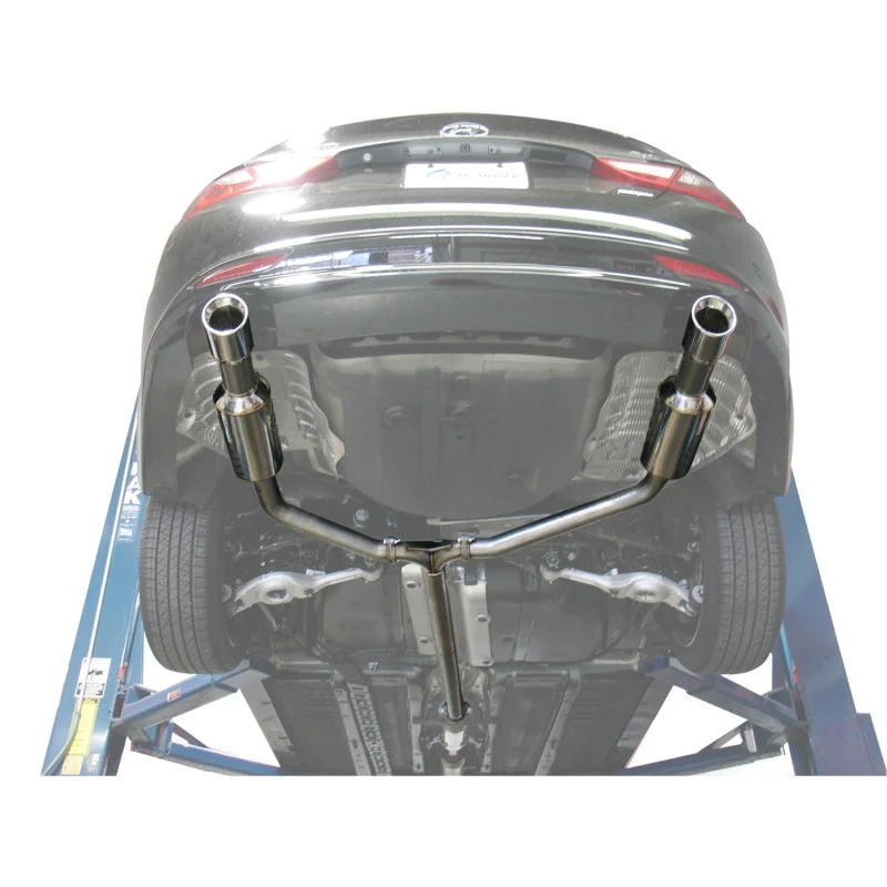 Injen 2011-14 Hyundai Sonata/Kia Optima 2.0L - 3inch Cat Back w/ Dual 60mm Mufflers - Image 3