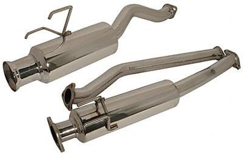 Injen 2011-14 Hyundai Sonata/Kia Optima 2.0L - 3inch Cat Back w/ Dual 60mm Mufflers - Image 4
