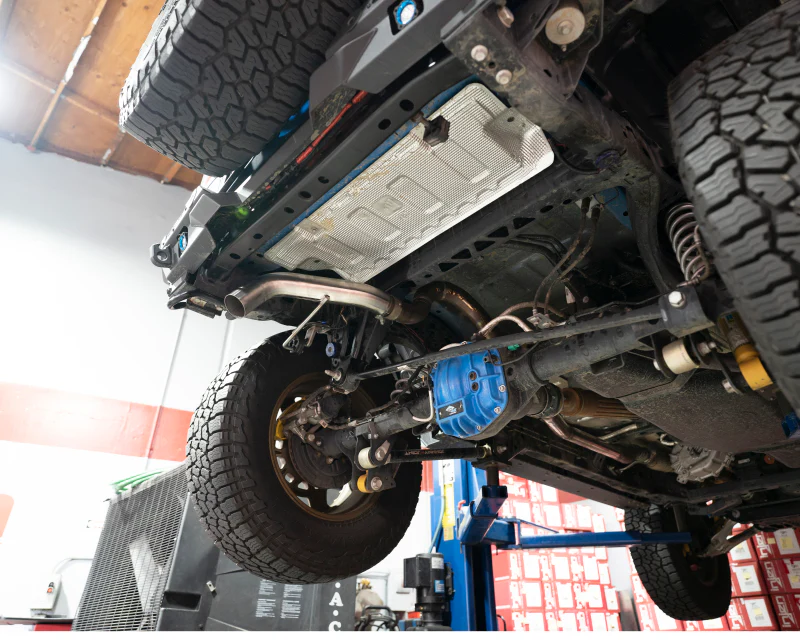 Injen 21-22 Ford Bronco L4-2.3L Turbo/V6-2.7L Twin Turbo SS Muffler Delete Kit - Image 2