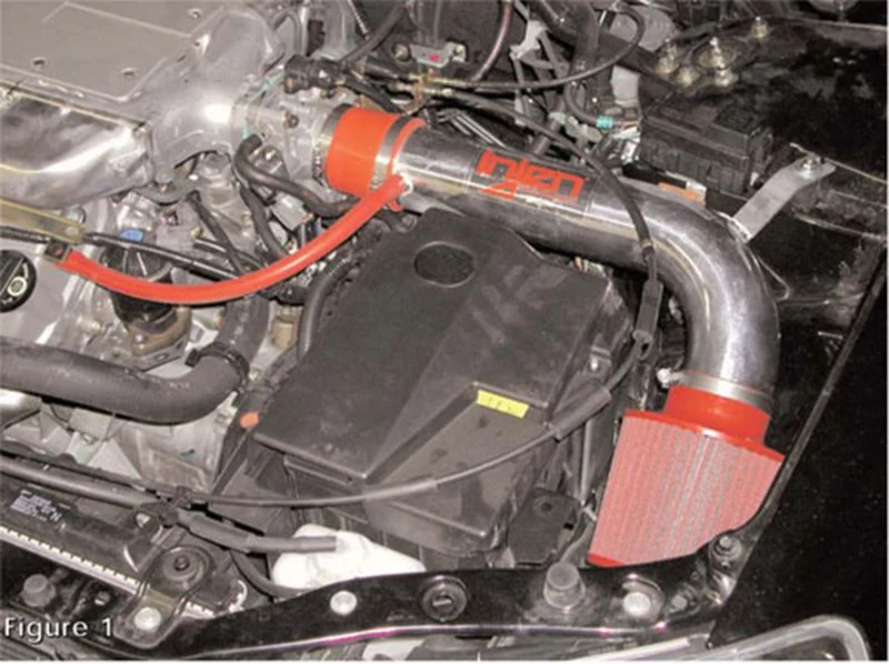 Injen 98-02 Honda Accord V6 3.0L/ 02-03 Acura TL V6 3.2L Black IS Short Ram Cold Air Intake - Image 3