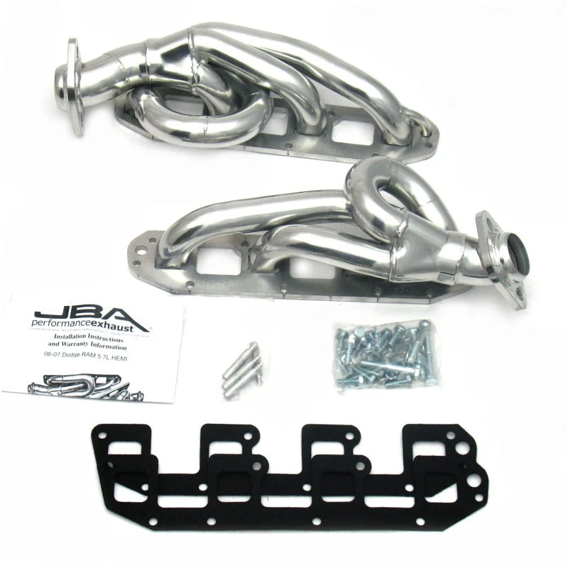 JBA 03-08 Dodge RAM 5.7L HEMI 1-5/8in Primary Silver Ctd Cat4Ward Header - Image 2