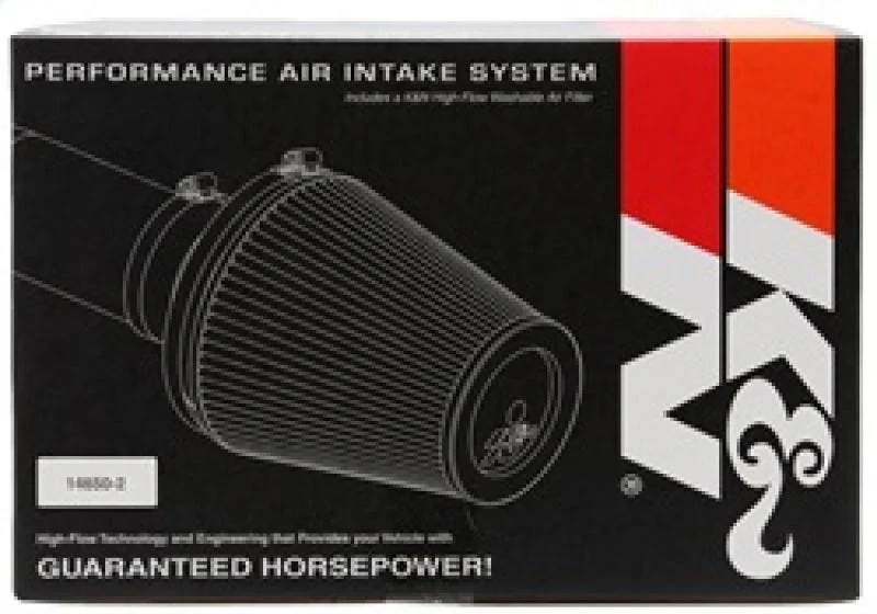 K&N 02-04 Chevy Trailblazer L6-4.2L Performance Intake Kit - Image 5