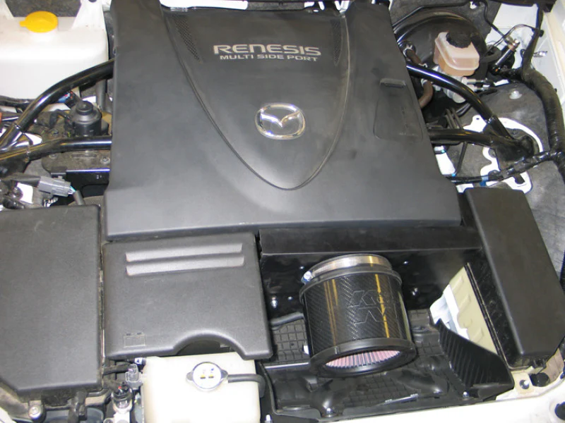 K&N 04-09 Mazda RX-8 Typhoon Short Ram  Intake - Image 4