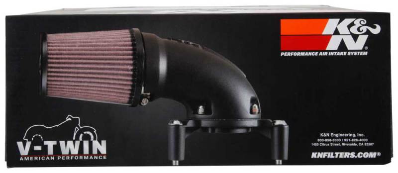 K&N 08-17 Harley-Davidson Touring Models Performance Air Intake System - Image 10