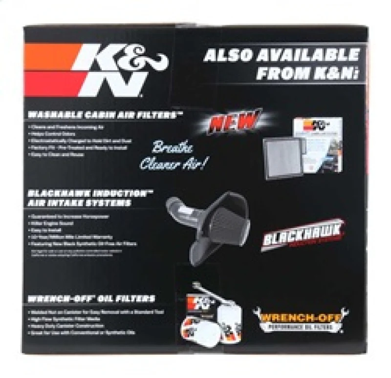 K&N 09-10 Dodge Ram 1500 PickUp V8-5.7L AirCharger Performance Intake - Image 9