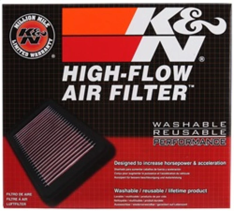 K&N 13 Ford Fusion 2.0L L4 Replacement Air Filter - Image 5