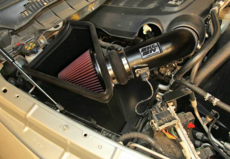 K&N 14-15 Ram 2500/3500 6.4L V8 High Flow Performance Intake Kit - Image 8