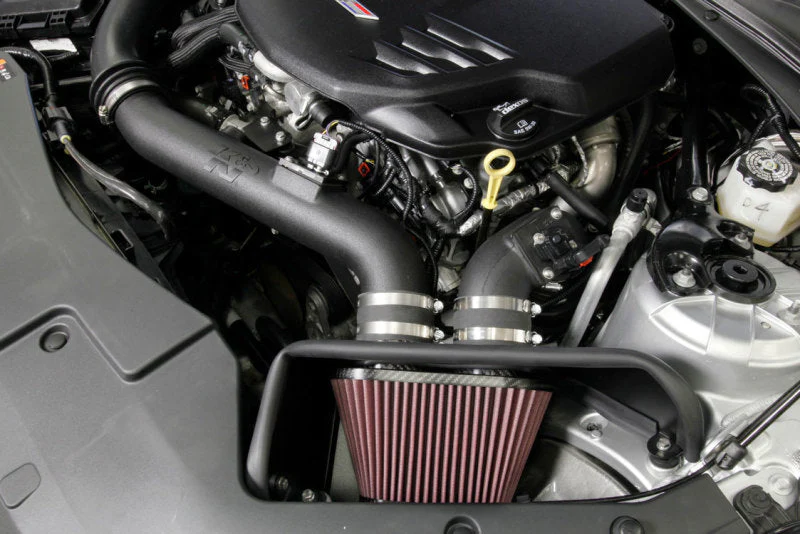 K&N 16-17 Cadillac ATS-V 3.6L V6 Twin Turbo Performance Intake Kit - Image 2