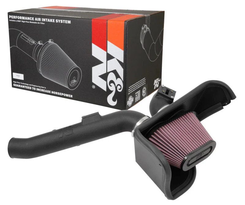 K&N 16-17 Cadillac ATS-V 3.6L V6 Twin Turbo Performance Intake Kit - Image 6