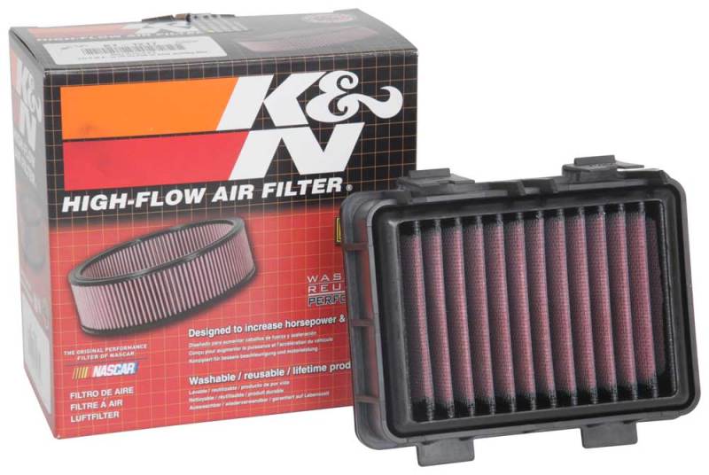 K&N 17-19 KTM 125 Duke 125 / KTM 250 Duke 249 / KTM 390 Duke 373 Replacement Drop In Air Filter - Image 5