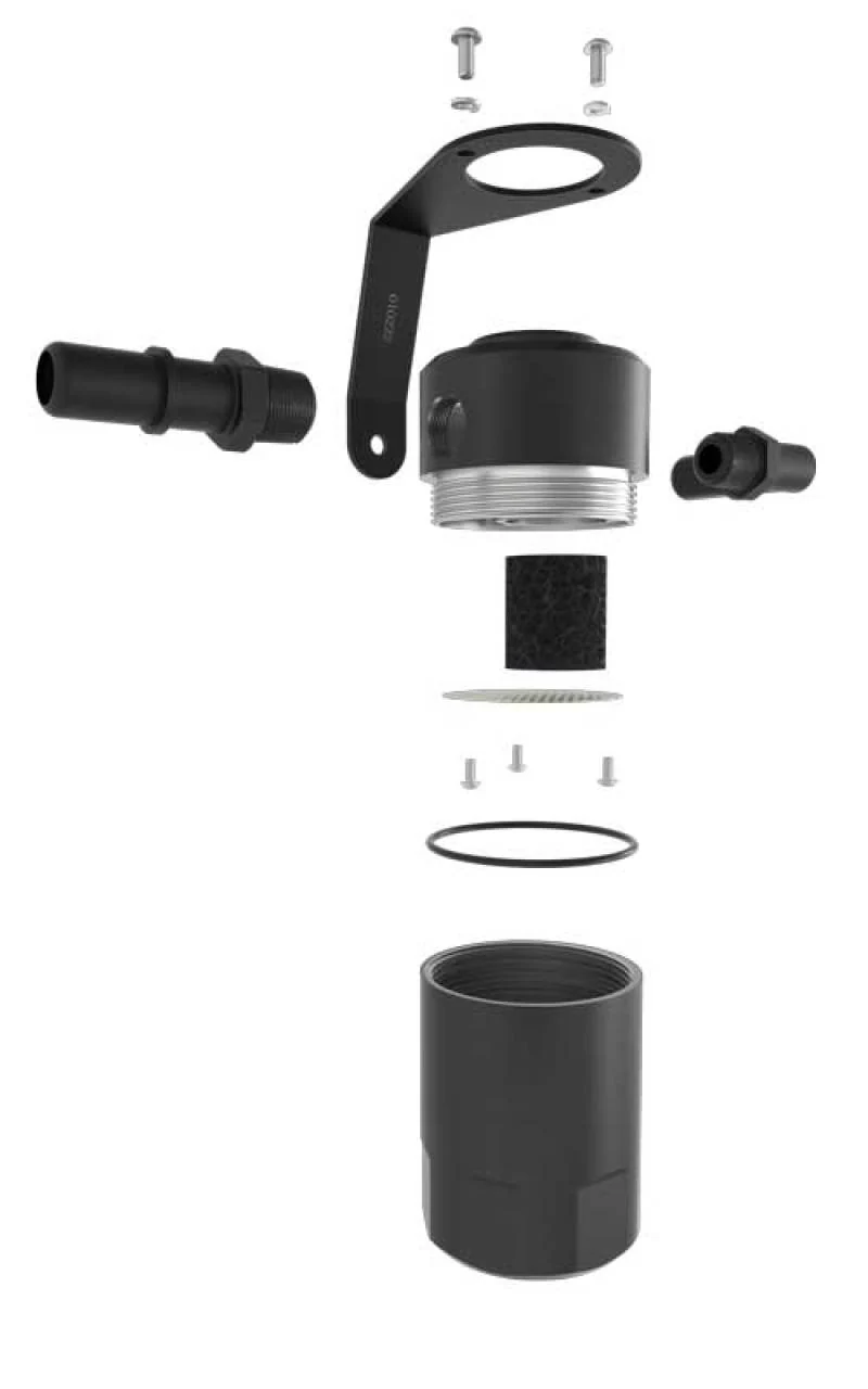 K&N 18-23 Ford Mustang GT 5.0L V8 (Gas) Catch Can Oil Separator - Image 10