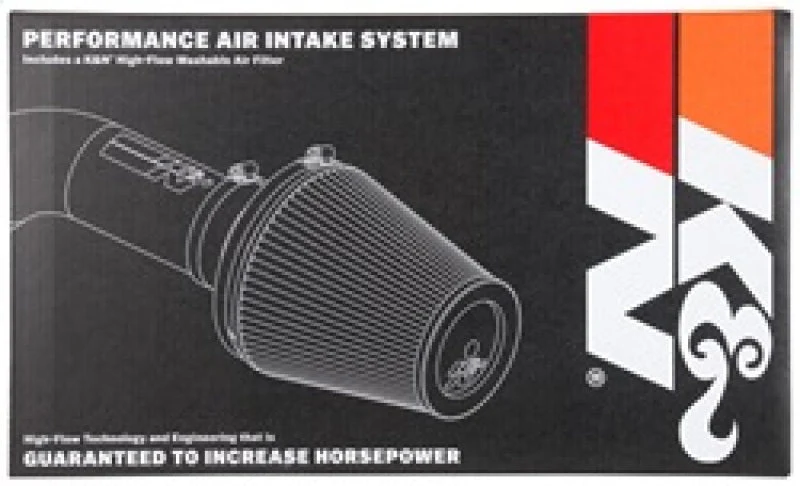 K&N 2015 Ford Mustang GT 5.0L V8 Black Performance Intake Kit - Image 15