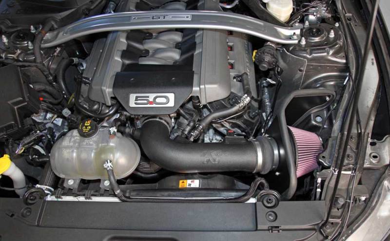 K&N 2015 Ford Mustang GT 5.0L V8 F/I Performance Intake Kit - Image 5