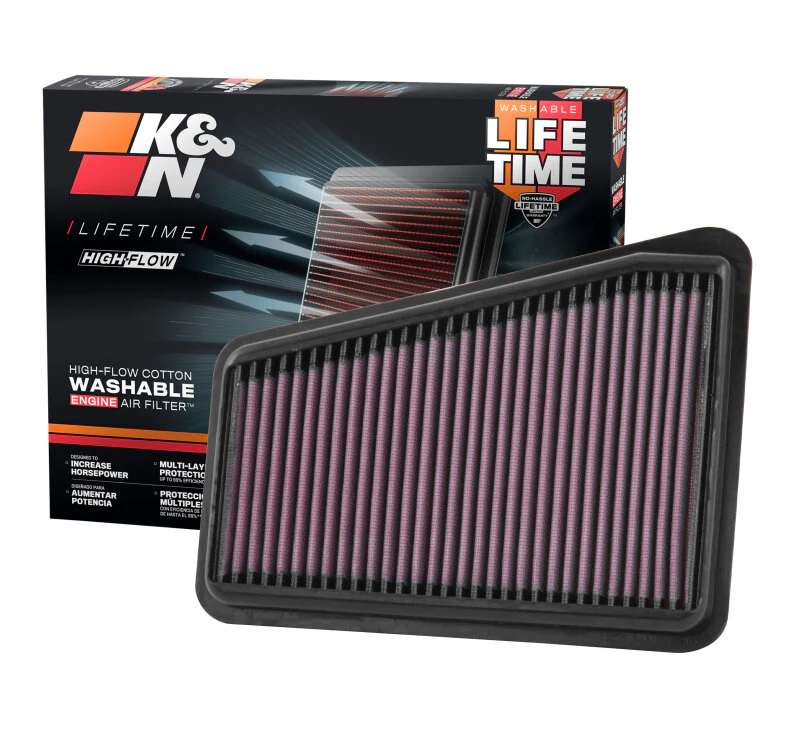 K&N 2018 Kia Stinger GT V6-3.3L Left Side Drop In Air Filter - Image 11