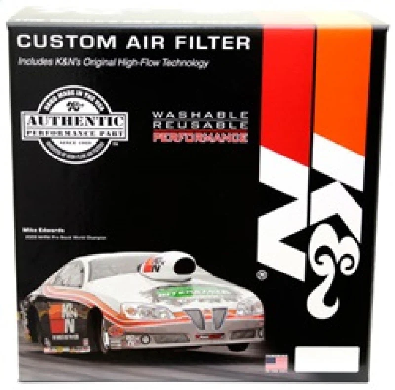 K&N 5 1/8in Flange 11in OD 3 1/4in Height w/ Vent Custom Air Cleaner Assembly - Image 3