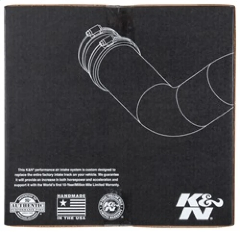 K&N 63 Series AirCharger Performance Intake Kit 13-15 Cadillac ATS 2.5L L4 F/I - Image 9