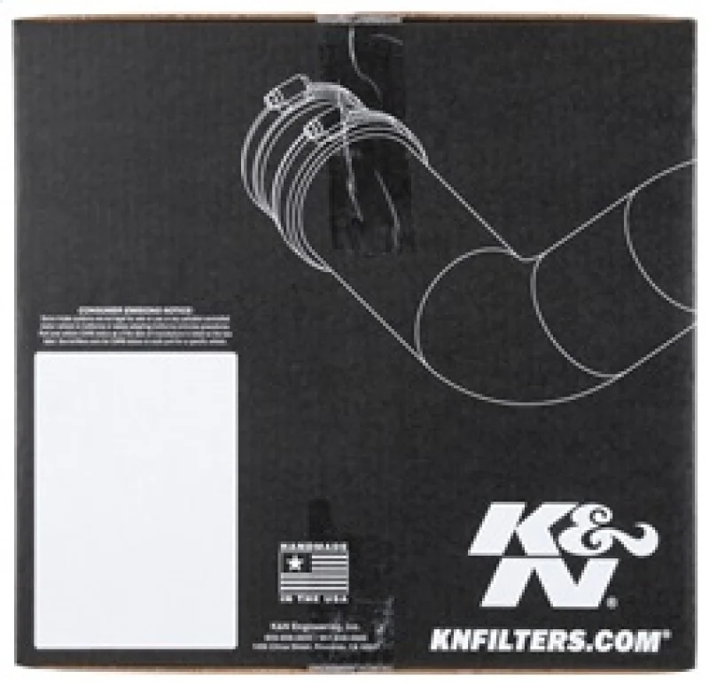 K&N 97-08 Ford E350/#450 Econoline V10-6.8L Black High Flow Performance Kit - Image 7