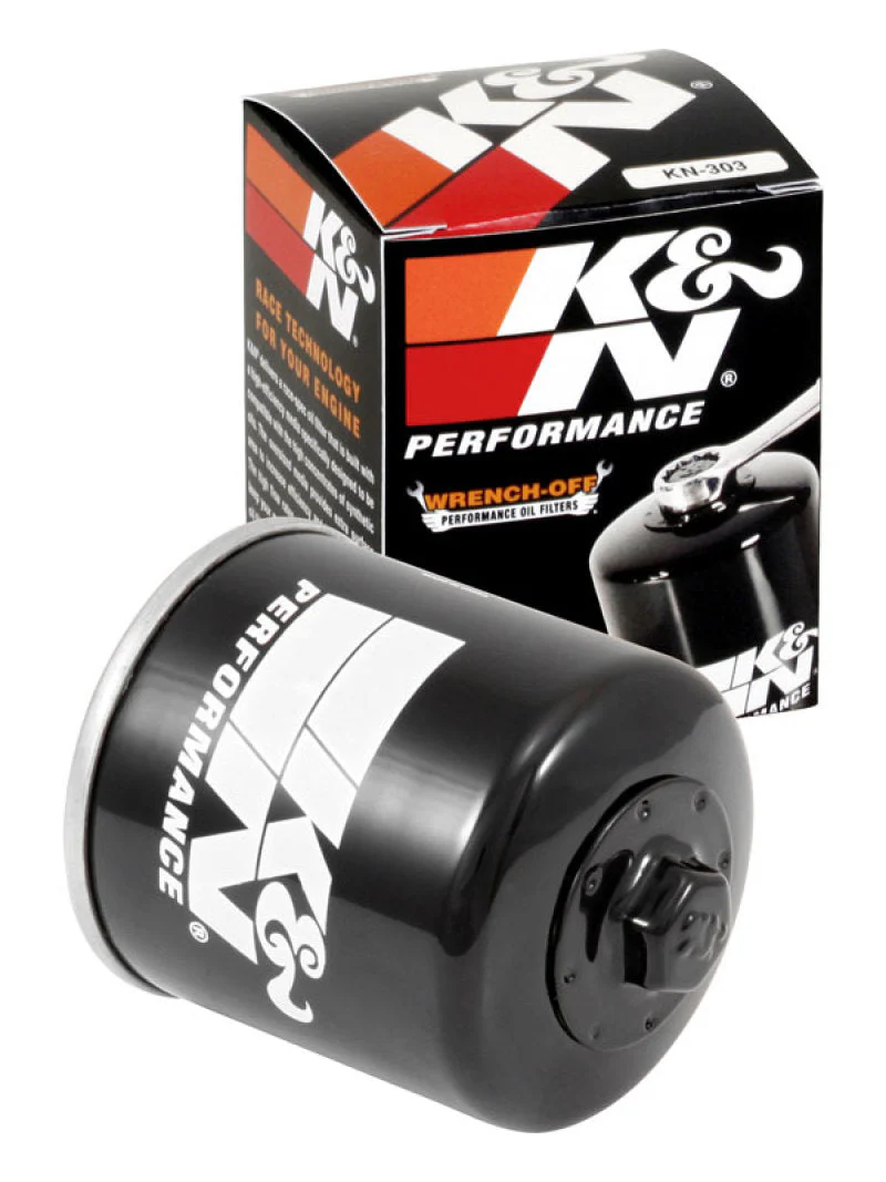 K&N Honda / Kawasaki / Yamaha / Polaris / Victory 2.688in OD x 3.344in H Oil Filter - Image 4